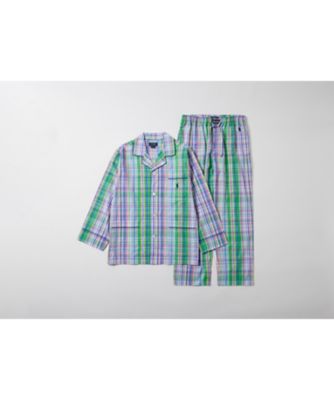＜POLO RALPH LAUREN (Men)＞パジャマ　グリーンデールチェック　ＲＭ６ーＤ００２