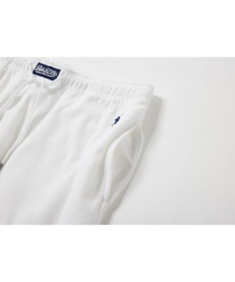 ム*ン様 RRL Ralph Lauren 刺繍 ホワイトデニム ショーツ 29 テリークロス スリープショートパンツ RM8ーD305 | POLO RALPH