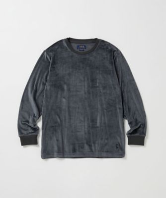 ブラッシュドベロア ロングスリーブクルーネック RM8ーC006