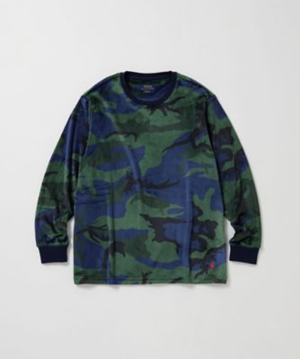 ブラッシュドベロア ロングスリーブクルーネック RM8ーC006
