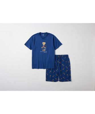 Ralphおまとめメンズセット スリープウェアセット コアフラッグセーターベア RM8ーD501