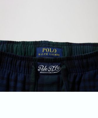 フランネルパジャマ ブラックウォッチ RM6ーC102 | POLO RALPH