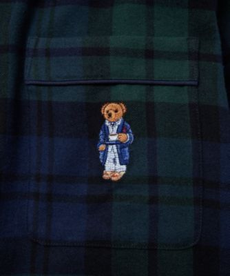 フランネルパジャマ ブラックウォッチ RM6ーC102 | POLO RALPH
