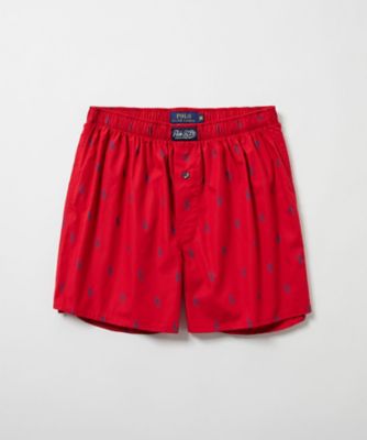 新品未使用✨Ralph Lauren トランクス 4L 4枚セット トランクス 前開き オールオーバーPPプリント RM4ー