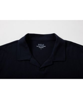 ニットシアサッカー ジョニーカラー ショートスリーブシャツ RM8ー