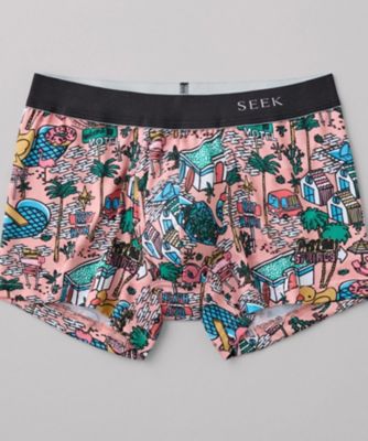 SEEK (Men)/シーク 年間　ボクサーブリーフ　前あき　インクジェットプリントボクサー　ＥＥ７２８０Ｂ
