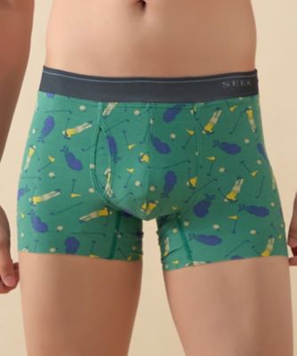 SEEK (Men)/シーク 年間　ボクサーブリーフ　前あき　リップウエスト　カットオフ　ＥＥＣ６８０Ｃ