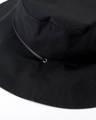 kijima takayuki / cordura safari hat 黒 KIJIMA TAKAYUKI(キジマ タカユキ)の【HPS別注】CORDURA（R） SAFARI