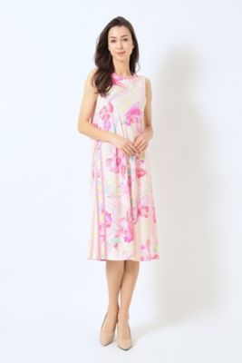 ＜LEONARD (Women)＞【受注商品】５月中旬以降お届け　オーダーワンピース　Ｆ６２Ｆ３０２１００