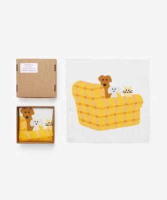 ＜WARMGRAY TAIL (Women)＞【ウォームグレイテールおまとめ】アームチェアドッグス＆キャットタイニーファブリック　ＦＡＢＲＩＣ０１