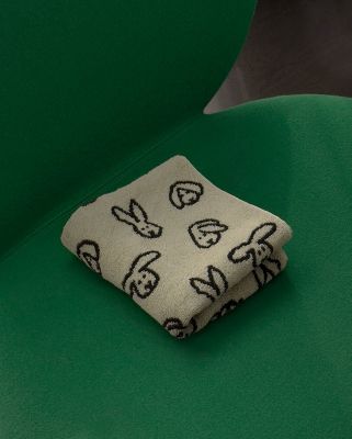 ウォームグレイテールおまとめ】バニーバニーフェイスタオル