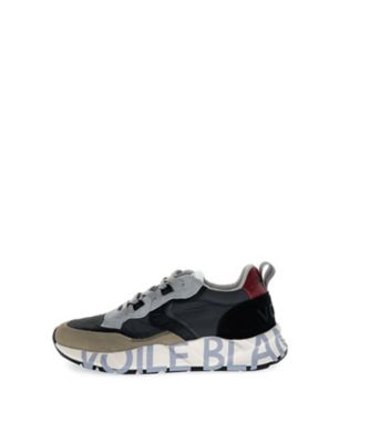 VOILE BLANCHE (Men)/ボイル ブランシェ スニーカー CLUB01 2017465ー14ー1E08 GRAY/BLACK 靴【三越伊勢丹/公式】