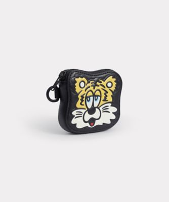 ＜KENZO (Women/Men)＞’ＫＥＮＺＯ　ＶＥＲＤＹ　ＭＡＲＫＥＴ’　ＫＥＮＺＯ　Ｓｔａｍｐ　レザー　パース　ＦＦ５８ＰＭ８３２Ｌ４８