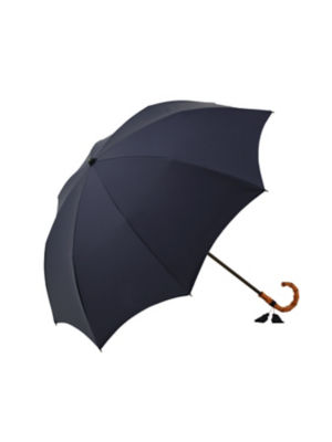 ｍ，ｉ，ｄ，ｎａｖｙ×芦屋ロサブラン ２段折りたたみ晴雨兼用傘 