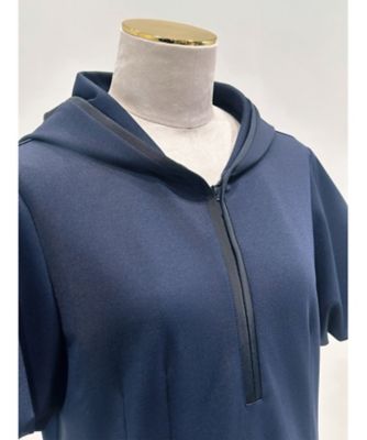ポンチフーディフレアワンピース G947ー300 | m，i，d， navy