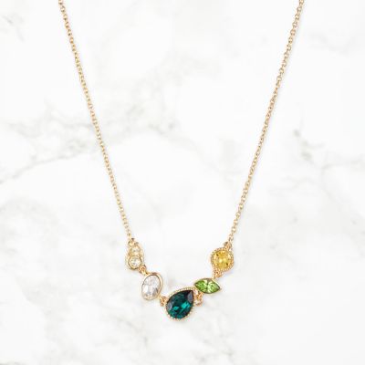 ＜Grosse Glace (Women)＞Ｊａｒｄｉｎ　ネックレス　ゴールド