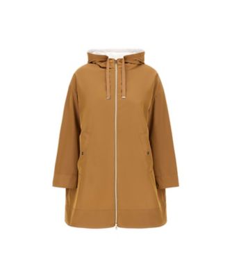 ヘルノ オフィサーカラーコート フレアスリーブ グログラン スプリングコート 白 コート | HERNO (Women)/ヘルノ | 三越伊勢丹オンラインストア・通販