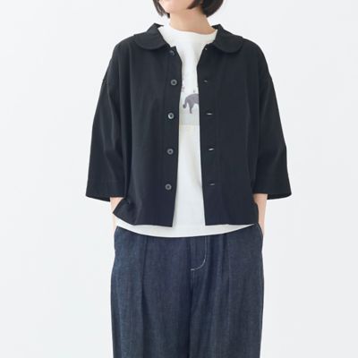 GRANDMA MAMA DAUGHTER (Women)/グランマ ママ ドーター ラウンドカラーカーディガン