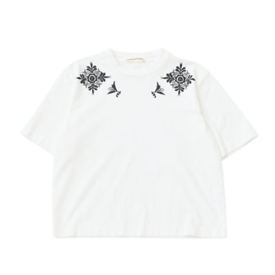 ＜GRANDMA MAMA DAUGHTER (Women)＞エスニックプリントＴシャツ