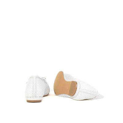 甲浅メッシュラウンドバレエシューズ GE25107