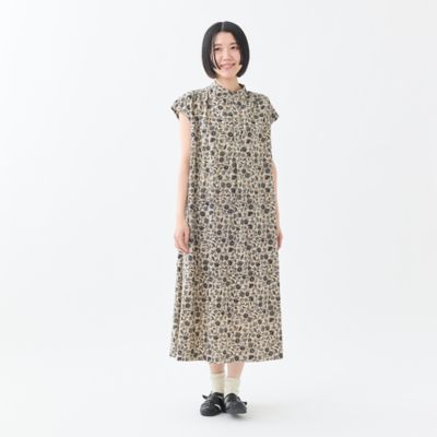 GRANDMA MAMA DAUGHTER (Women)/グランマ ママ ドーター ＳＡＲＡＳＡフレンチスリーブワンピ