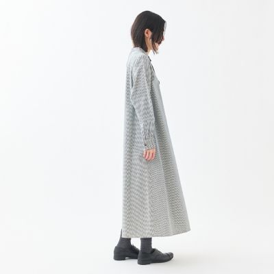 グランマママドーター ロングシャツワンピース ストライプ バンドカラー 楽天市場】【20％OFF！】GRANDMA MAMA DAUGHTER(グランマ ママ