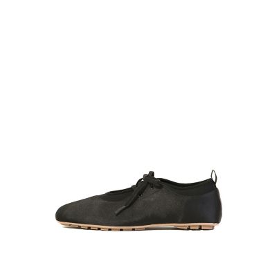 ＜Daniella&GEMMA (Women)＞サテンバレエレースアップシューズ　ＧＥ２５４１５