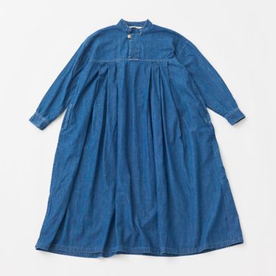 6OZデニムコンチョボタンワンピース | GRANDMA MAMA DAUGHTER