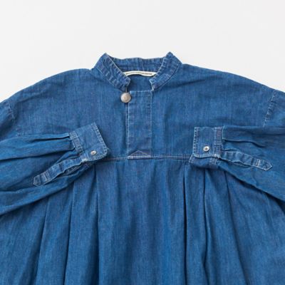 6OZデニムコンチョボタンワンピース | GRANDMA MAMA DAUGHTER