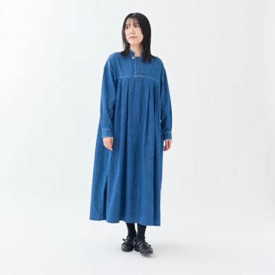 6OZデニムコンチョボタンワンピース | GRANDMA MAMA DAUGHTER