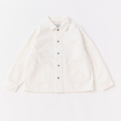 BEAVER別注 グランマママドーター サロペット 白 ホワイト BEAVER別注