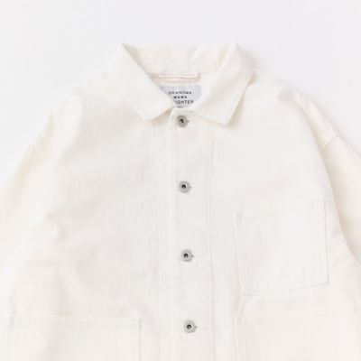 ホワイトデニムカバーオール | GRANDMA MAMA DAUGHTER (Women