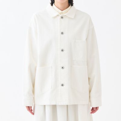 ホワイトデニムカバーオール | GRANDMA MAMA DAUGHTER (Women