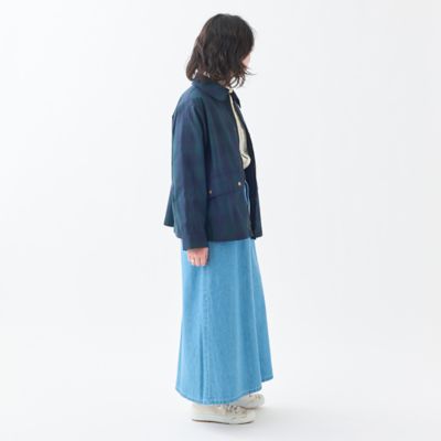 ジャケット・アウター nana mama 8OZデニム スタンドカラージャケット | GRANDMA MAMA