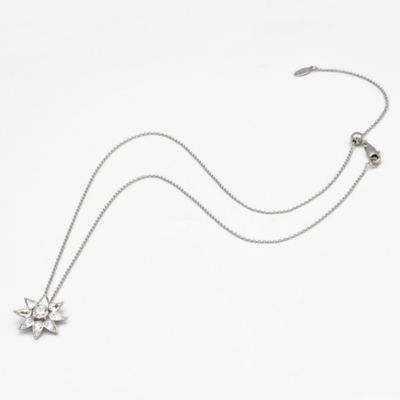 Ｃｒｙｓｔａｌ　Ｆｌｏｗｅｒ　ネックレス