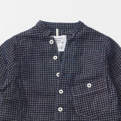 INDIGO CHECK』ビッグポケットスタンドテーラード
