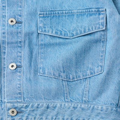 10OZデニムブルゾン | GRANDMA MAMA DAUGHTER (Women)/グランマ