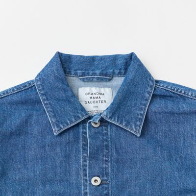 10OZデニムブルゾン | GRANDMA MAMA DAUGHTER (Women)/グランマ