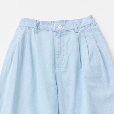 インディゴオックス3タックワイドパンツ | GRANDMA MAMA DAUGHTER