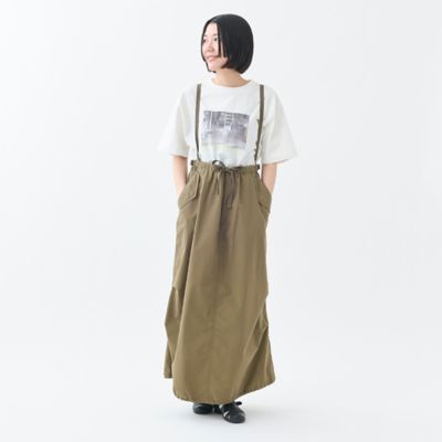 GRANDMA MAMA DAUGHTER (Women)/グランマ ママ ドーター ミリタリージャンパースカート