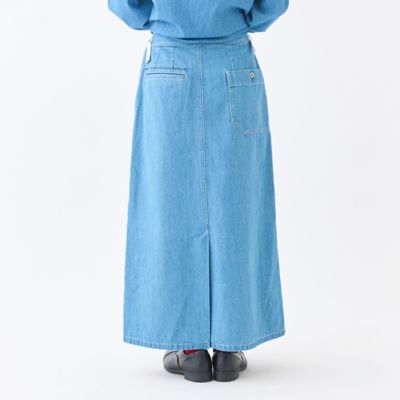 10ozデニムサイドベルトスカート | GRANDMA MAMA DAUGHTER (Women