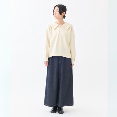 10ozデニムサイドベルトスカート | GRANDMA MAMA DAUGHTER
