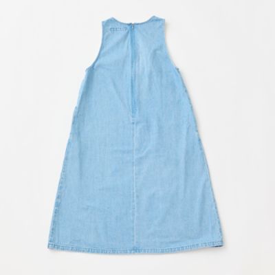 10OZデニムUネックジャンパースカート | GRANDMA MAMA DAUGHTER