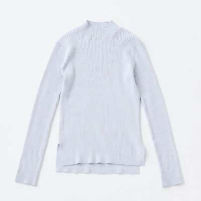 ＜GRANDMA MAMA DAUGHTER (Women)＞１０分袖コットンリブニット