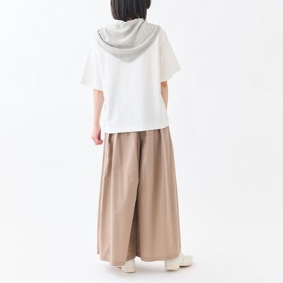 タックキュロットパンツ