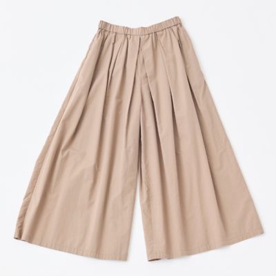 タックキュロットパンツ