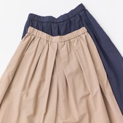 タックキュロットパンツ
