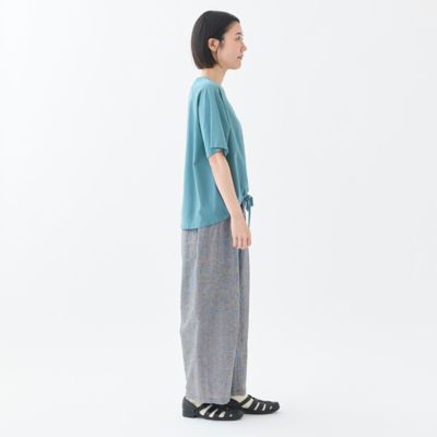 2タックカーブパンツ　ネイビー 2タックカーブパンツ ネイビー