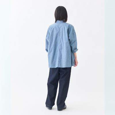 8OZデニム 1タックパンツ | GRANDMA MAMA DAUGHTER (Women