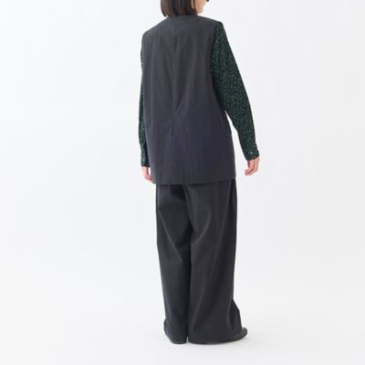 C／N ピーチ3タックワイドパンツ | GRANDMA MAMA DAUGHTER